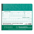 Piqûre Journal de caisse ou banque 27 x 32 cm - Exacompta - Rougier et Plé