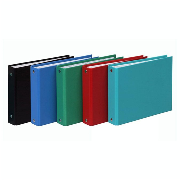 Classeur 12,5 x 20 cm 2 anneaux Dos 25 mm spécial fiches - Exacompta - Rougier et Plé