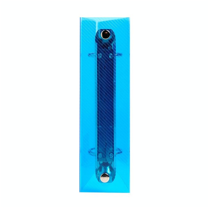 Classeur 14 x 18 cm Crystal 2 anneaux Dos 25 mm spécial fiches - Exacompta - Rougier et Plé