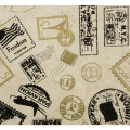 Papier Lokta 50 x 70 cm 150 g/m² Timbres Noir et Or - Esprit Papier - Rougier et Plé