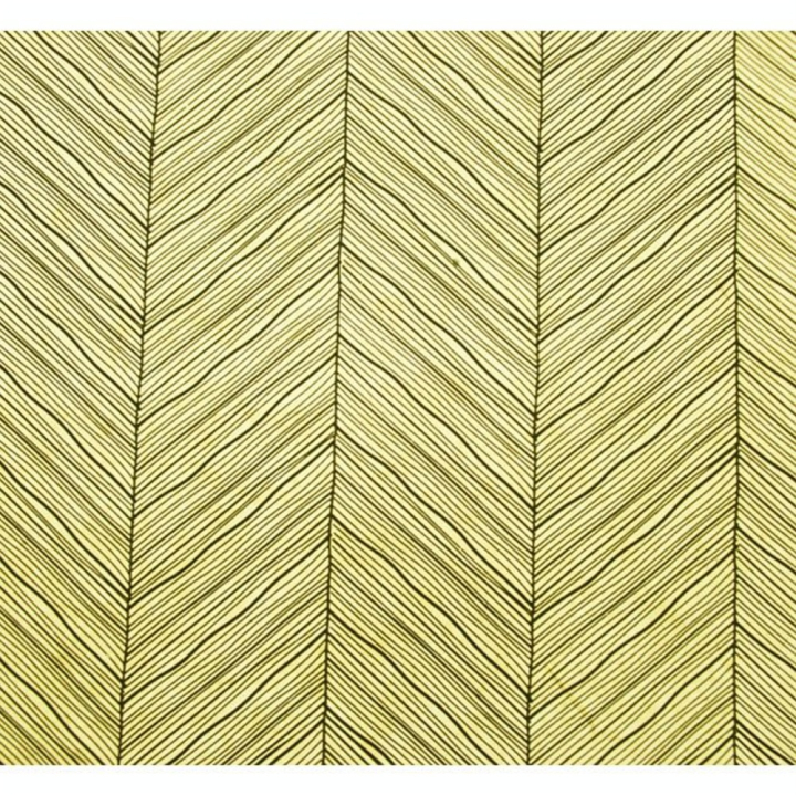 Papier Lokta 50 x 70 cm 150 g/m² Rayures contemporaines Noires sur Blanc - Esprit Papier - Rougier et Plé