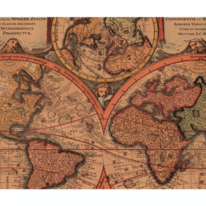 Papier Italien 50 x 70 cm 85 g/m² Globe - Esprit Papier - Rougier et Plé