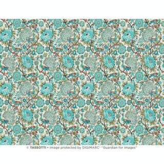 Papier Italien 50 x 70 cm 85 g/m² Paons - Esprit Papier - Rougier et Plé