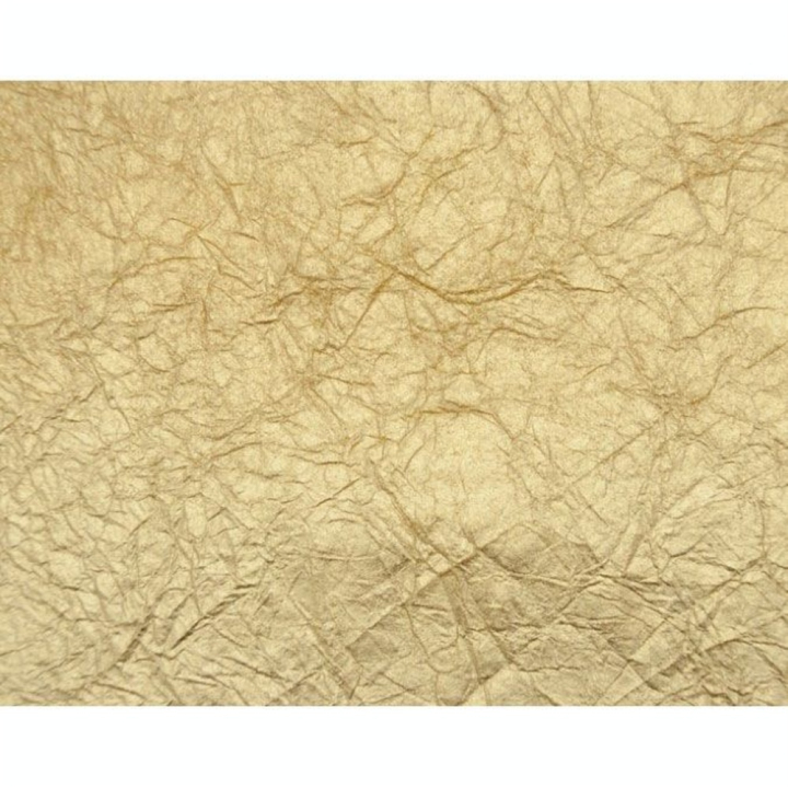 Papier Métallisé froissé 47 x 64 cm 50 g/m² Or - Esprit Papier - Rougier et Plé