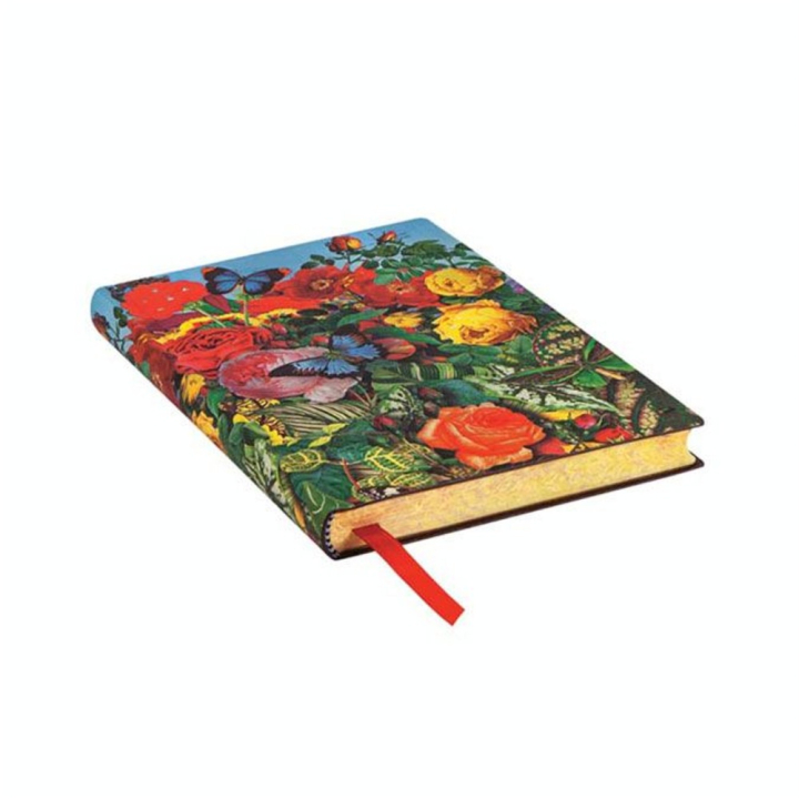 Carnet souple ligné Jardin aux papillons 9,5 x 14 cm 80 g/m² 208 p - Paperblanks - Rougier et Plé