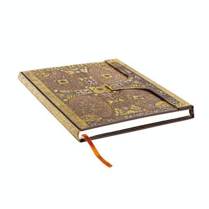 Carnet ligné Lindau Gospels 18 x 23 cm 120 g/m² 144 p - Paperblanks - Rougier et Plé