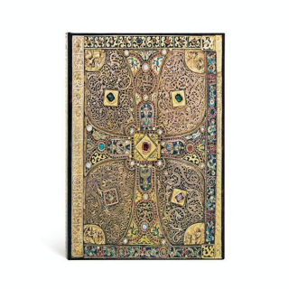 Carnet ligné Lindau Gospels 13 x 18 cm 120 g/m² 144 p - Paperblanks - Rougier et Plé