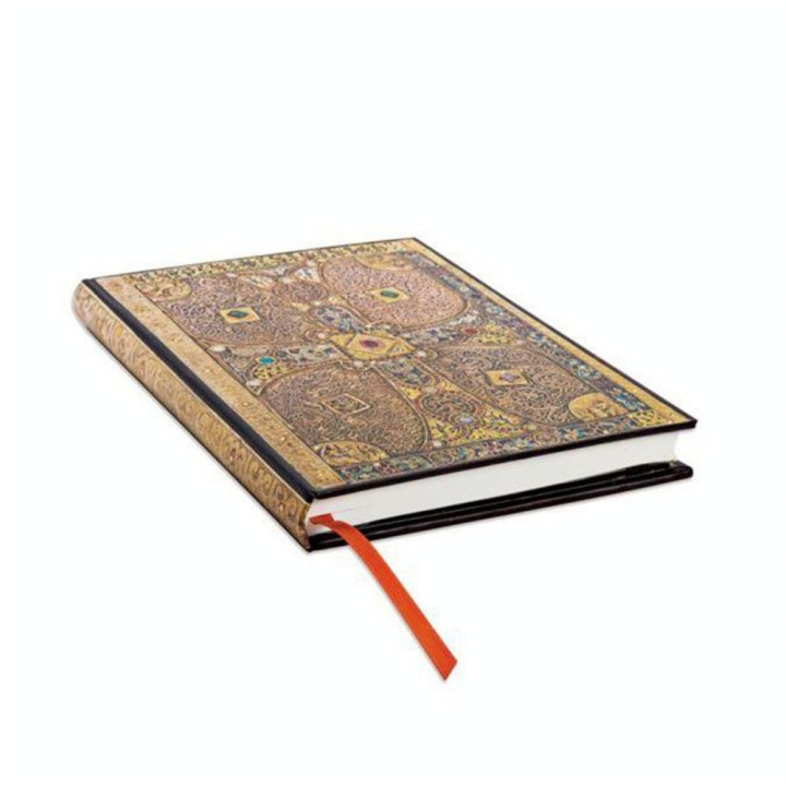 Carnet ligné Lindau Gospels 13 x 18 cm 120 g/m² 144 p - Paperblanks - Rougier et Plé