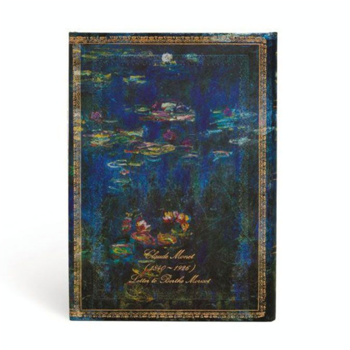 Carnet ligné Monet Nénuphars 13 x 18 cm 120 g/m² 144 p - Paperblanks - Rougier et Plé