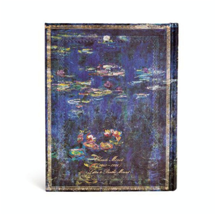 Carnet Monet Nénuphars 18 x 23 cm 120 g/m² 144 p - Paperblanks - Rougier et Plé