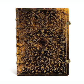 Carnet ligné Grolier Ornamentali 18 x 23 cm 120 g/m² 144 p - Paperblanks - Rougier et Plé
