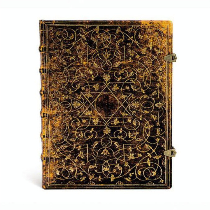 Carnet ligné Grolier Ornamentali 18 x 23 cm 120 g/m² 144 p - Paperblanks - Rougier et Plé