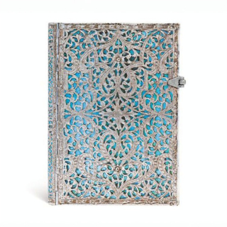 Carnet ligné Le jardin du Paradis 13 x 18 cm 120 g/m² 240 p - Paperblanks - Rougier et Plé