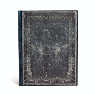 Carnet ligné Acier nuit 18 x 23 cm 120 g/m² 144 p - Paperblanks - Rougier et Plé