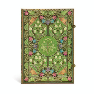Carnet Poésie en Fleurs 21 x 30 cm 120 g/m² 128 p - Paperblanks - Rougier et Plé