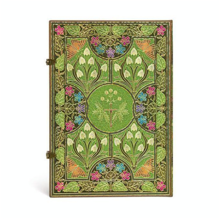 Carnet Poésie en Fleurs 21 x 30 cm 120 g/m² 128 p - Paperblanks - Rougier et Plé