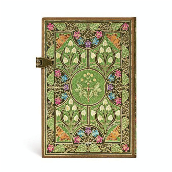 Carnet ligné Poésie en Fleurs 9,5 x 14 cm 85 g/m² 208 p - Paperblanks - Rougier et Plé