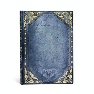 Carnet ligné Plume de paon 13 x 18 cm 120 g/m² 144 p - Paperblanks - Rougier et Plé