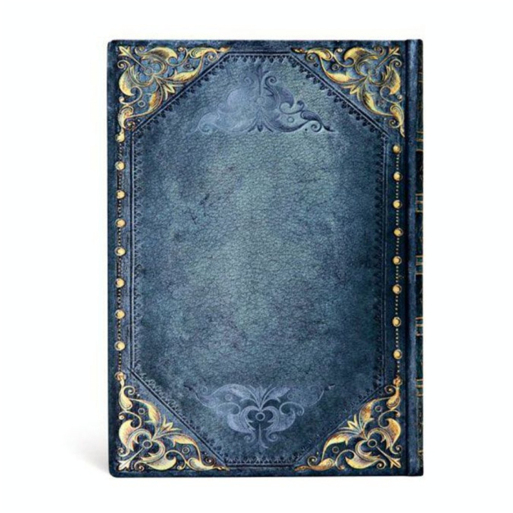 Carnet ligné Plume de paon 13 x 18 cm 120 g/m² 144 p - Paperblanks - Rougier et Plé