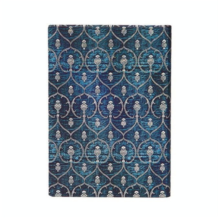 Carnet ligné Velours bleu 13 x 18 cm 120 g/m² 144 p - Paperblanks - Rougier et Plé