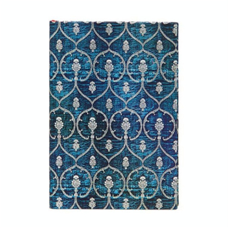 Carnet ligné Velours bleu 9,5 x 14 cm 85 g/m² 176 p - Paperblanks - Rougier et Plé