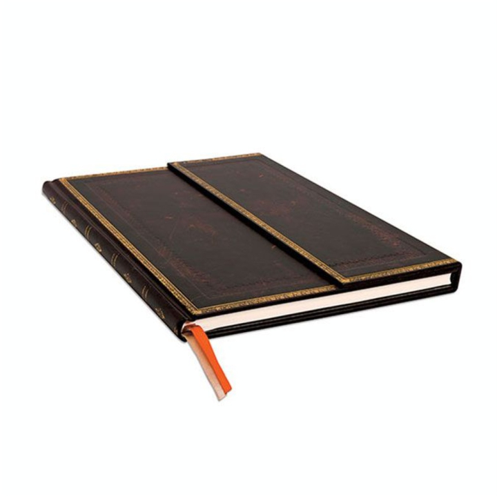 Carnet Marocain noir 21 x 30 cm 120 g/m² 128 p - Paperblanks - Rougier et Plé