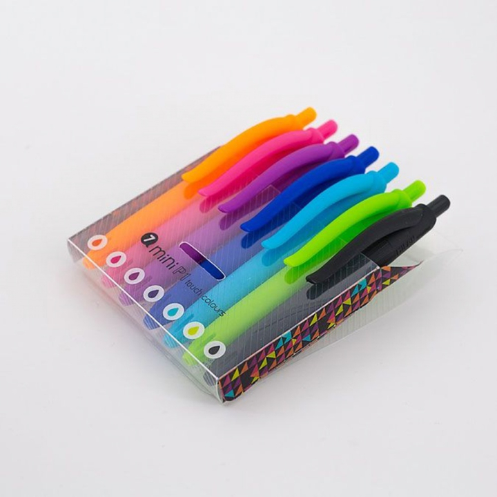 Stylo min P1 touch colors étui 7 couleurs - MILAN - Rougier et Plé