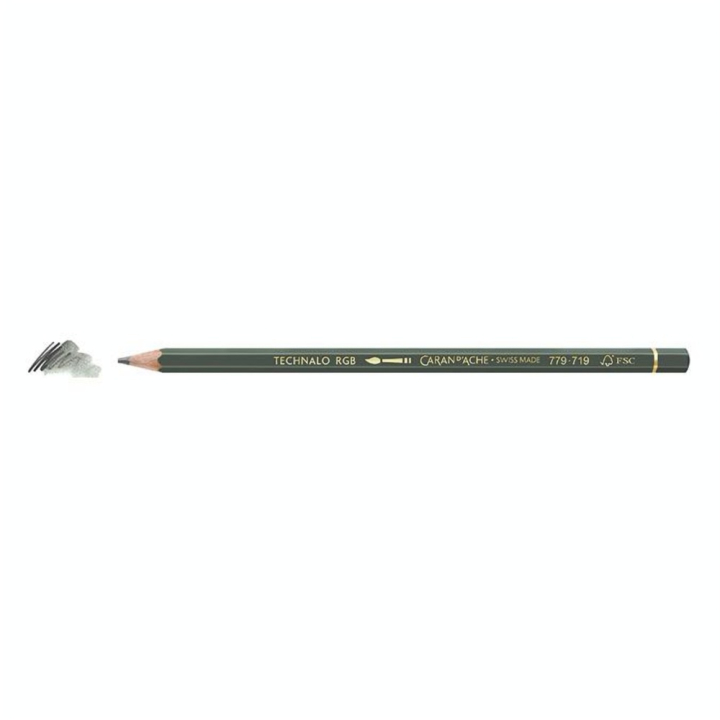 Crayon graphite aquarellable Technalo RGB Vert - Caran d'Ache - Rougier et Plé