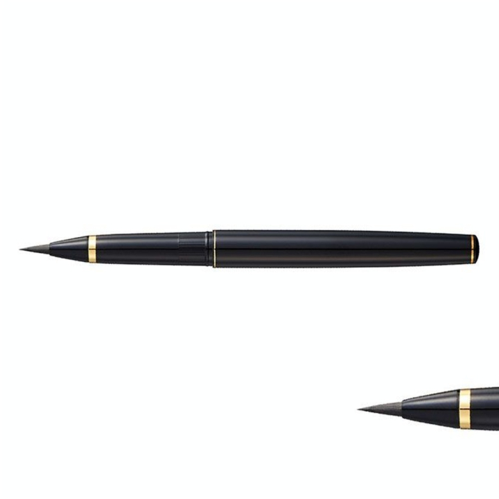 Stylo pinceau Mannen Mouhitsu n°13 Noir - Kuretake - Rougier et Plé