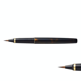 Stylo pinceau Mannen Mouhitsu Honge Bekkou-Cho Noir - Kuretake - Rougier et Plé