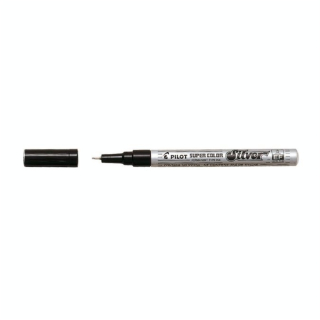 Marqueur Super Color extra fin Argent - Pilot - Rougier et Plé