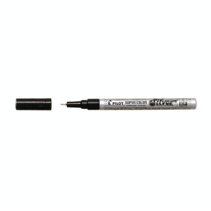 Marqueur Super Color extra fin Argent - Pilot - Rougier et Plé