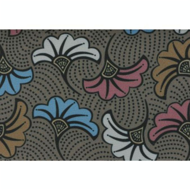 Coupon de tissu Wax imprimé Ethnique Himalaya 2 - 150 x 160 cm - Collection Privée - Rougier et Plé