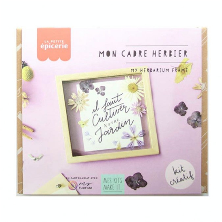 Mes Kit Make It Cadre pour herbier - La petite Epicerie - Rougier et Plé