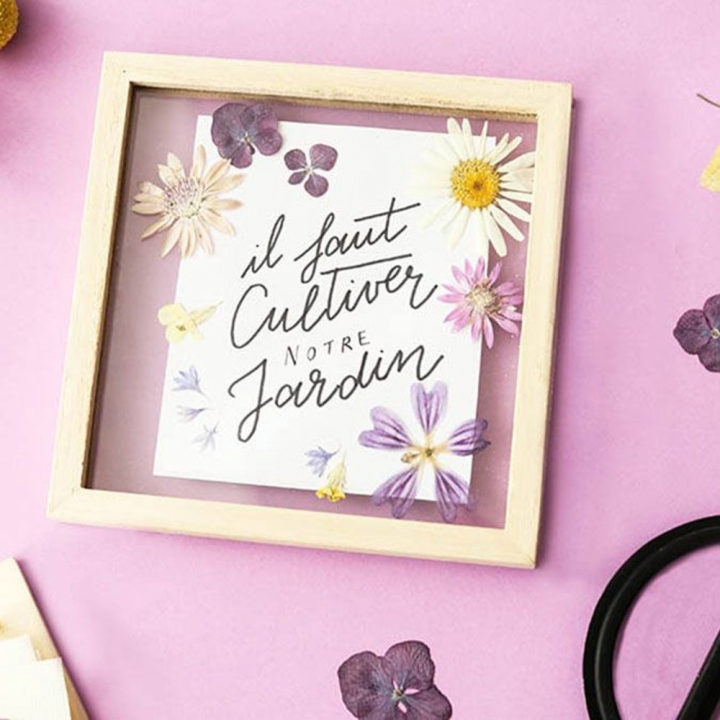 Mes Kit Make It Cadre pour herbier - La petite Epicerie - Rougier et Plé