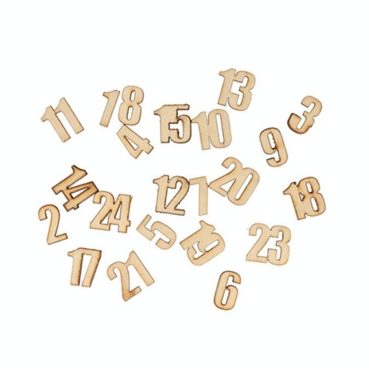 Calendrier de l'Avent en bois brut Maison - Artemio - Rougier et Plé