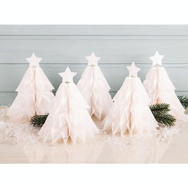 Kit sac en papier Sapins de noël - Rayher - Rougier et Plé