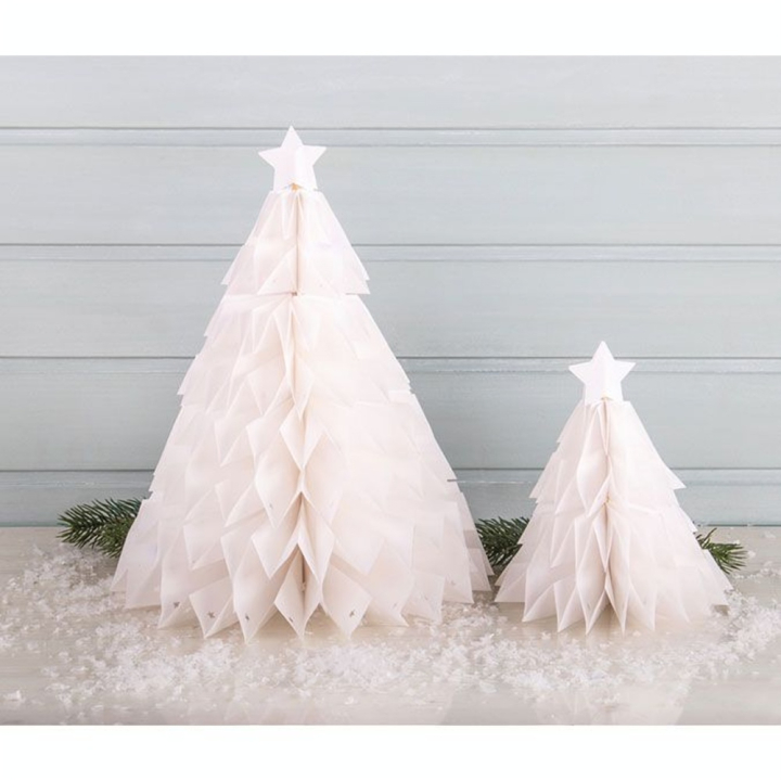 Kit sac en papier Sapins de noël - Rayher - Rougier et Plé