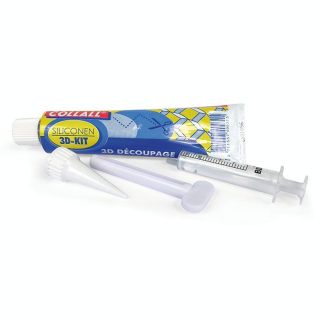 Colle silicone spéciale technique 3D 80ml - Graine Créative - Rougier et Plé