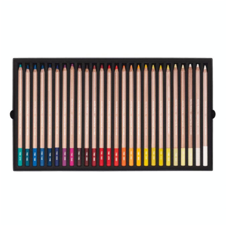 Crayon de couleur Pastel Boîte 76 pcs + 2 crayons - Caran d'Ache - Rougier et Plé