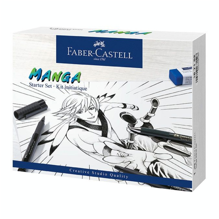 Matériel de dessin Coffret Manga kit de démarrage - Faber-Castell - Rougier et Plé