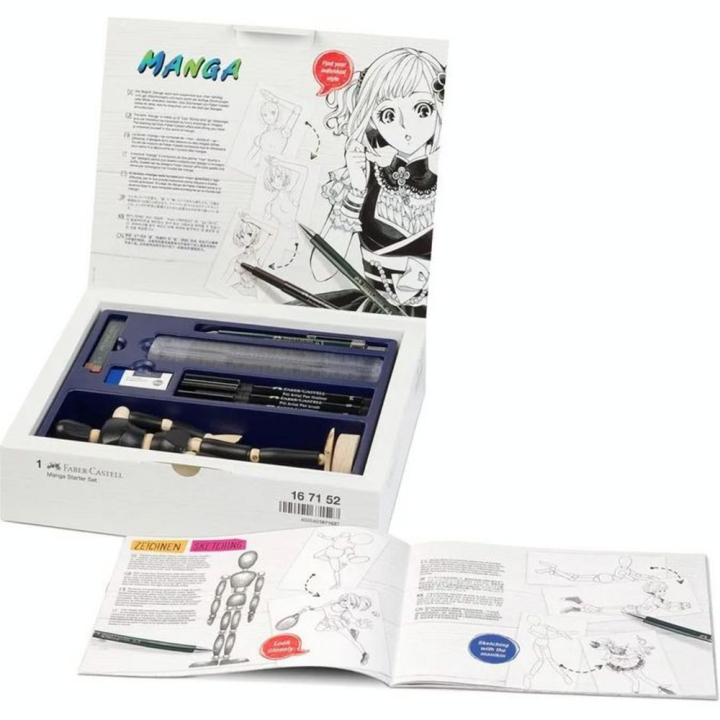 Matériel de dessin Coffret Manga kit de démarrage - Faber-Castell - Rougier et Plé