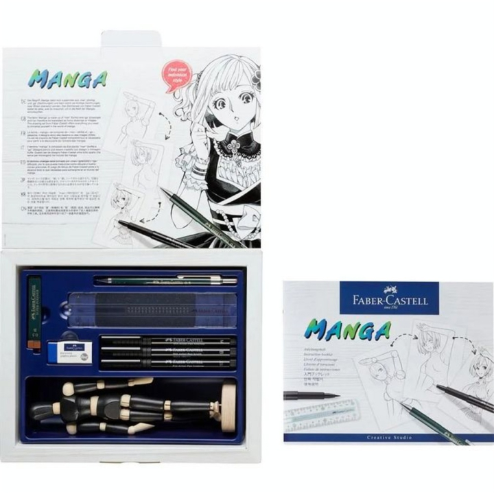 Matériel de dessin Coffret Manga kit de démarrage - Faber-Castell - Rougier et Plé