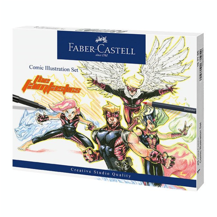 Matériel de dessin Coffret Comic kit de démarrage - Faber-Castell - Rougier et Plé