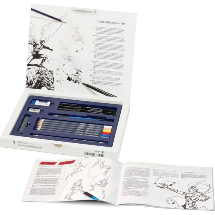 Matériel de dessin Coffret Comic kit de démarrage - Faber-Castell - Rougier et Plé