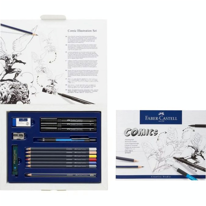 Matériel de dessin Coffret Comic kit de démarrage - Faber-Castell - Rougier et Plé