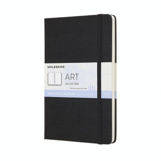 Carnet aquarelle Art 13 x 21 cm 200 g/m² - Moleskine - Rougier et Plé