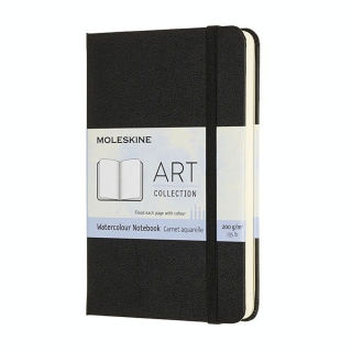 Carnet aquarelle Art 9 x 14 cm 200 g/m² - Moleskine - Rougier et Plé