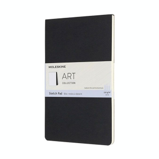 Carnet de croquis Art 13 x 21 cm Noir - Moleskine - Rougier et Plé