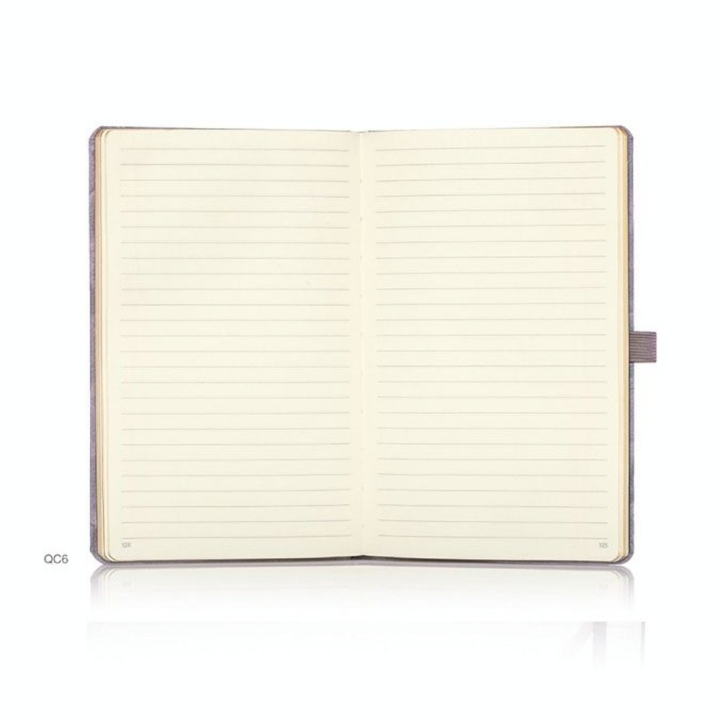 Carnet de notes ligné Harris 13 x 21 cm Marron - Castelli - Rougier et Plé